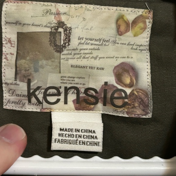 KENZIE cropped peacoat with 3/4 sleeves size 10 - Picture 3 of 9